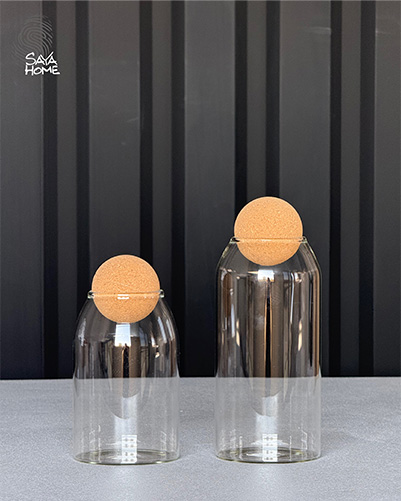 بانکه پیرکس اولالا درب توپی دو سایز